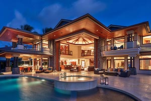 A Luxury Design+Build Resort Home in Kahana, Maui. Bay Pointe Jeff Long